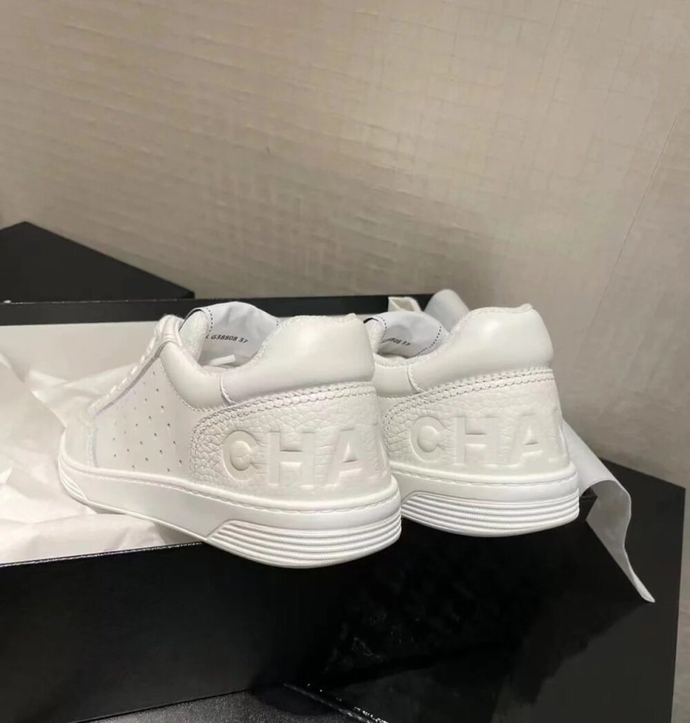 CHANEL RUNNER TRAINER SNEAKER WHITE G35934 - Image 7