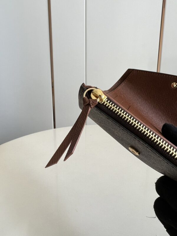 Louis Vuitton Victorine Wallet M62472 12cm Brown - Image 5