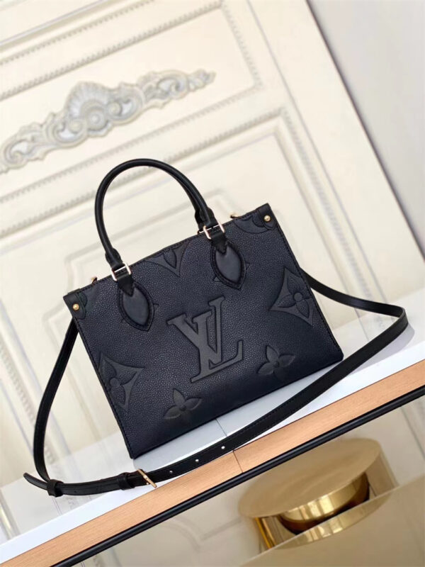 LOUIS VUITTON ONTHEGO PM 25CM BLACK M45653 - Image 8