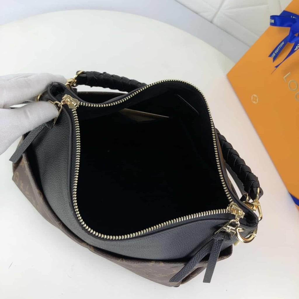 Louis Vuitton Maida Hobo Bag Monogram Canvas Black 32Cm - Image 10