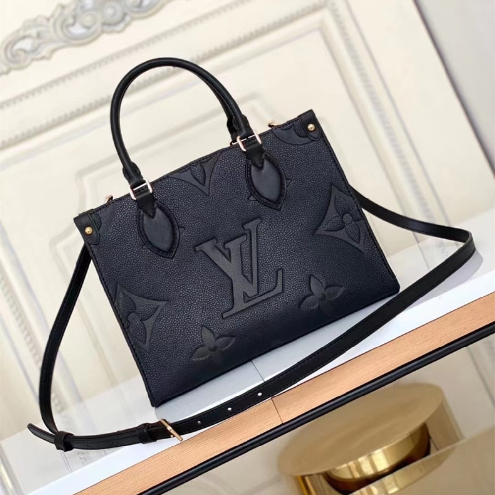 LOUIS VUITTON ONTHEGO PM 25CM BLACK M45653 - Image 4