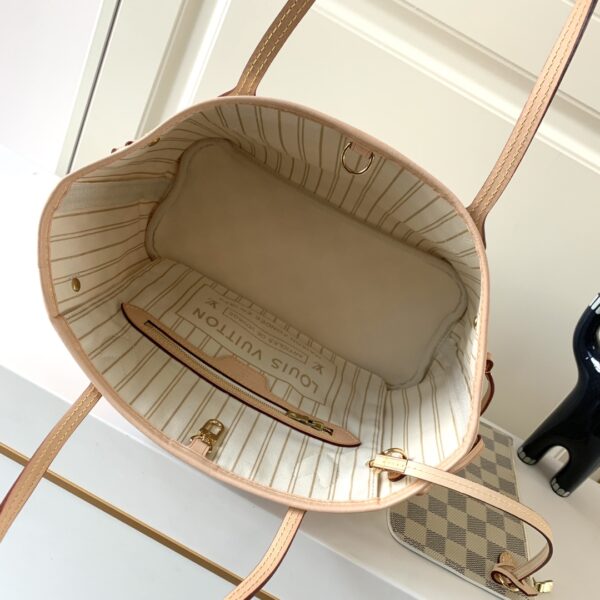 LOUIS VUITTON NEVERFULL PM DAMIER AZUR 29M N41362 - Image 5