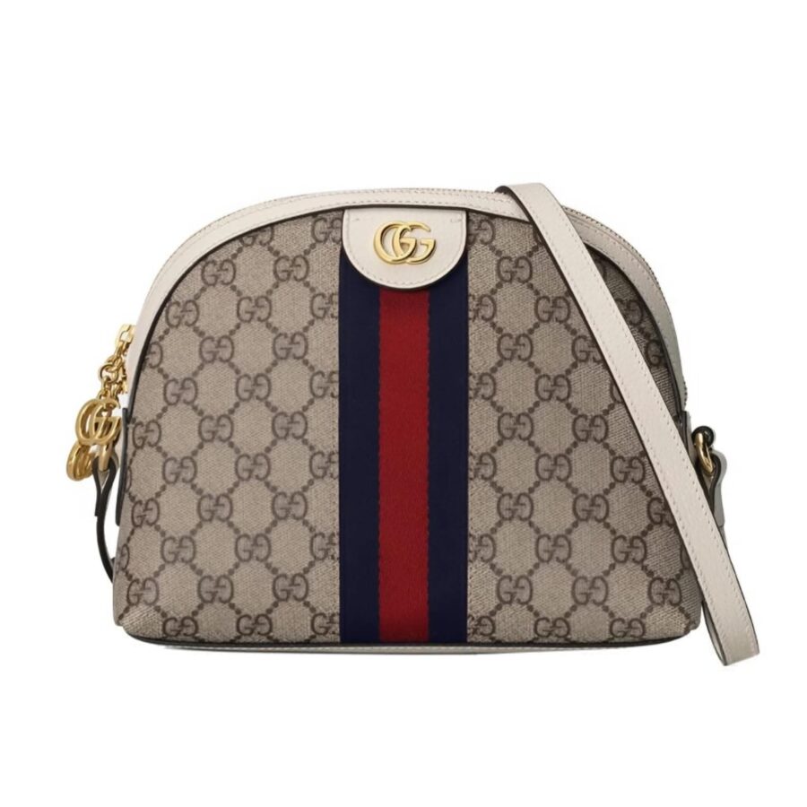 GUCCI OPHIDIA GG SMALL SHOULDER BAG BEIGE 23.5CM 499621 K05NB 9794