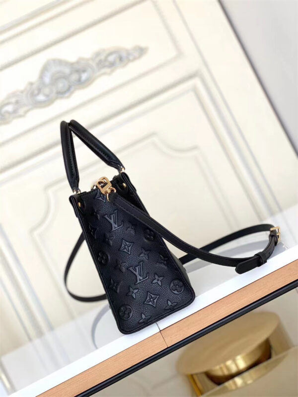LOUIS VUITTON ONTHEGO PM 25CM BLACK M45653 - Image 6