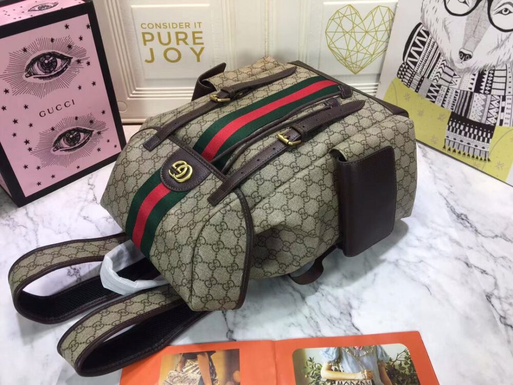 GUCCI OPHIDIA GG MEDIUM LARGE BACKPACK 40CM 598140 HUHAT 8564 - Image 6
