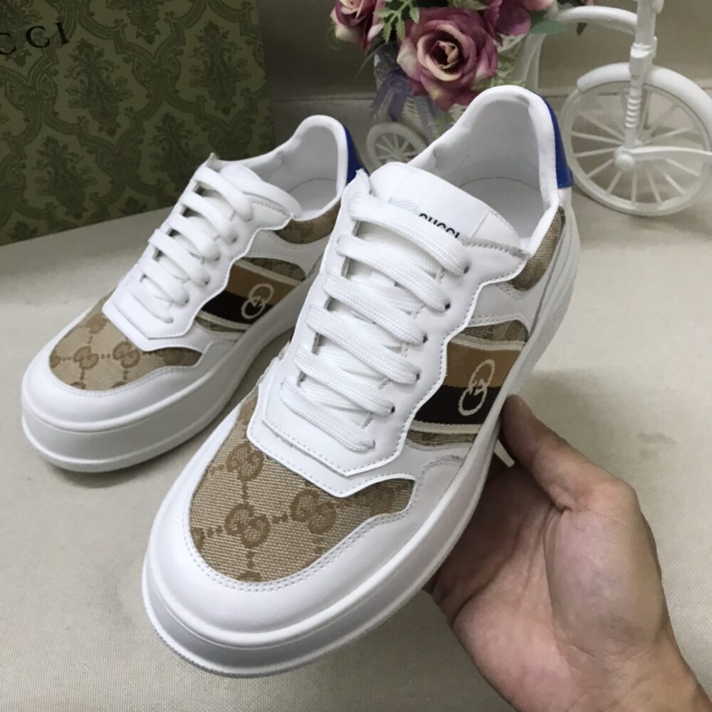 GUCCI WOMEN'S GG SNEAKER WHITE - Image 6