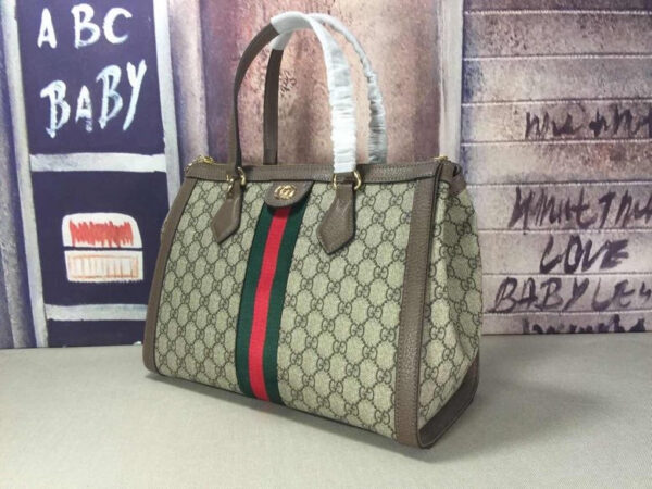 GUCCI OPHIDIA GG MEDIUM TOP HANDLE TOTE BAG 524537 K05NB 8745 - Image 6