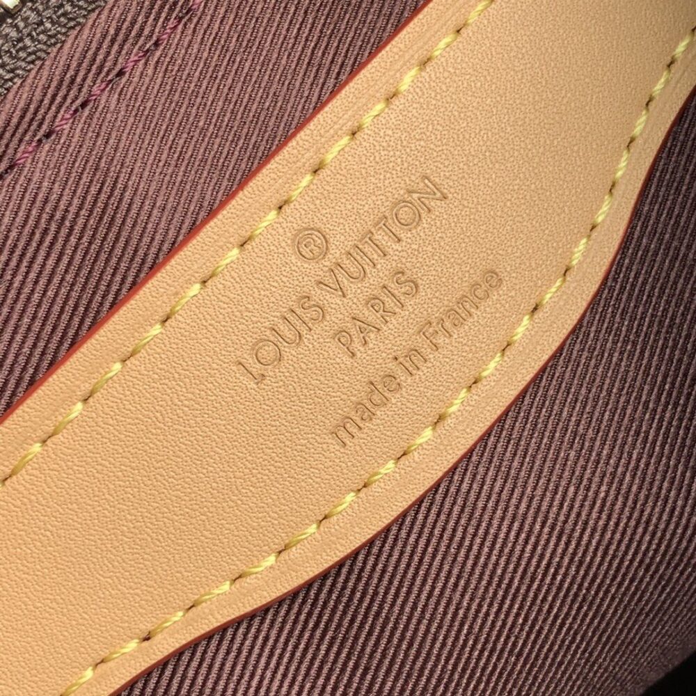 LOUIS VUITTON BOULOGNE PM MONOGRAM NATURAL 29CM M45832 - Image 7