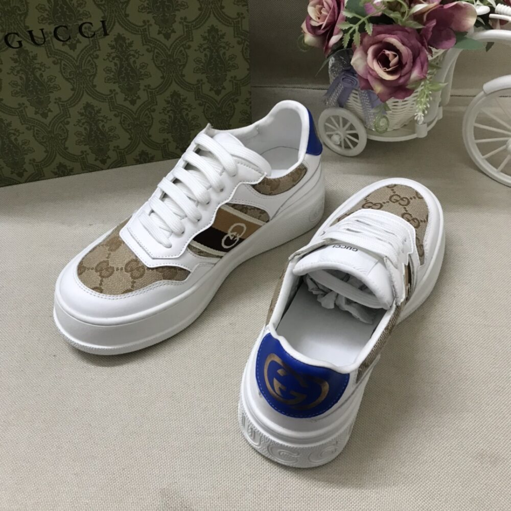 GUCCI WOMEN'S GG SNEAKER WHITE - Image 4