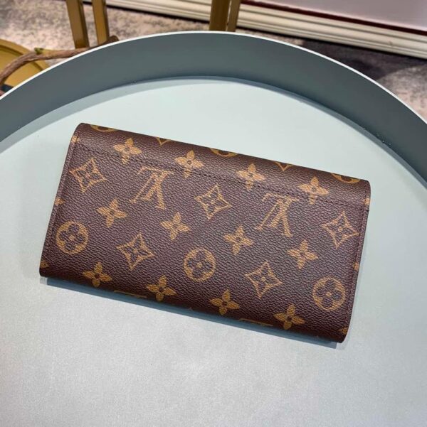 Louis Vuitton Monogram Sarah Wallet 19cm Brown M60531 - Image 2
