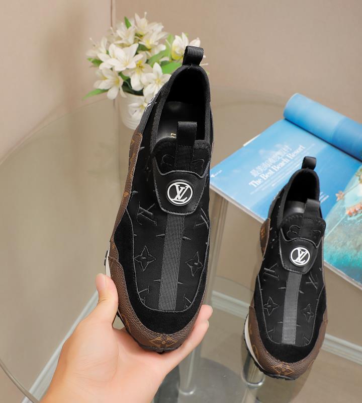 LOUIS VUITTON RUN AWAY SNEAKER MONOGRAM BLACK - Image 7