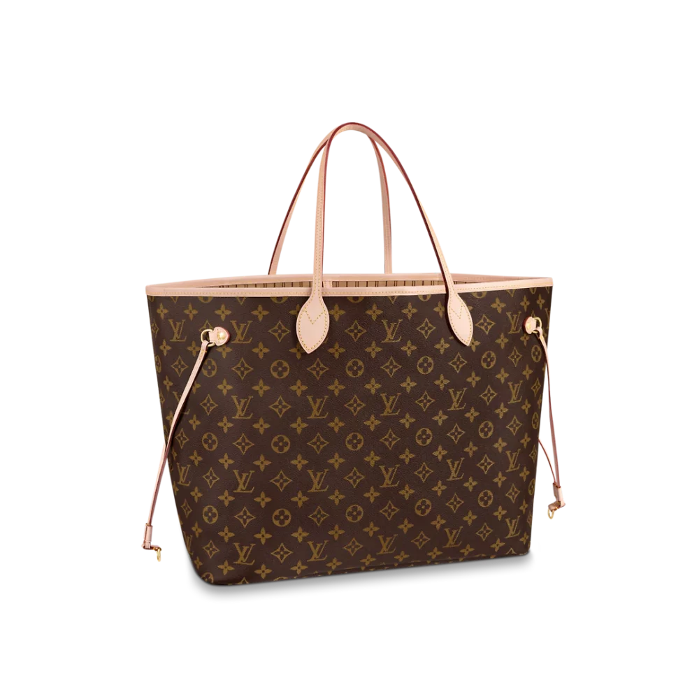 LOUIS VUITTON NEVERFULL GM MONOGRAM BEIGE 39CM M40990