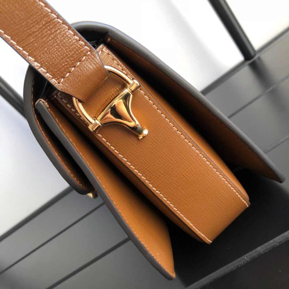 GUCCI HORSEBIT 1955 SHOULDER BAG BROWN 25CM 602204 1DB0G 2361 - Image 6