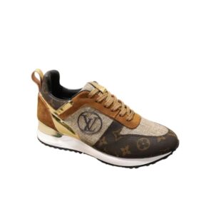 LOUIS VUITTON LV RUN AWAY MARATHON RUNNING SNEAKER BROWN