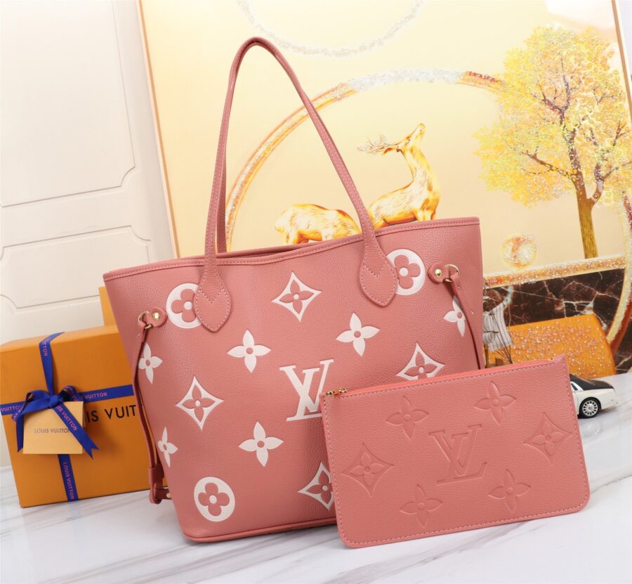 Alternative view of Louis Vuitton Neverfull MM Trianon Pink 31cm M46329