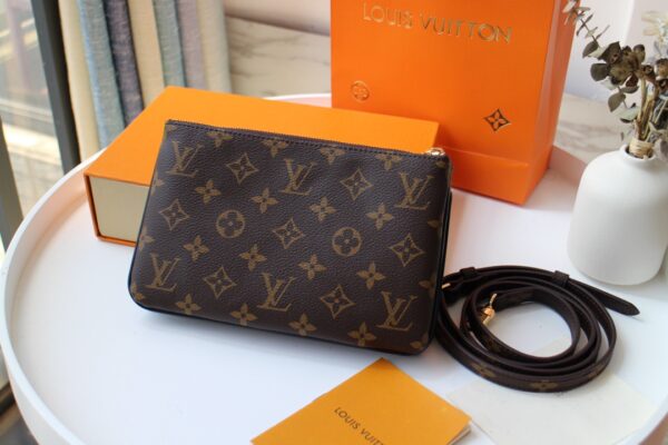 LOUIS VUITTON DOUBLE ZIP POCHETTE M69203 - Image 2
