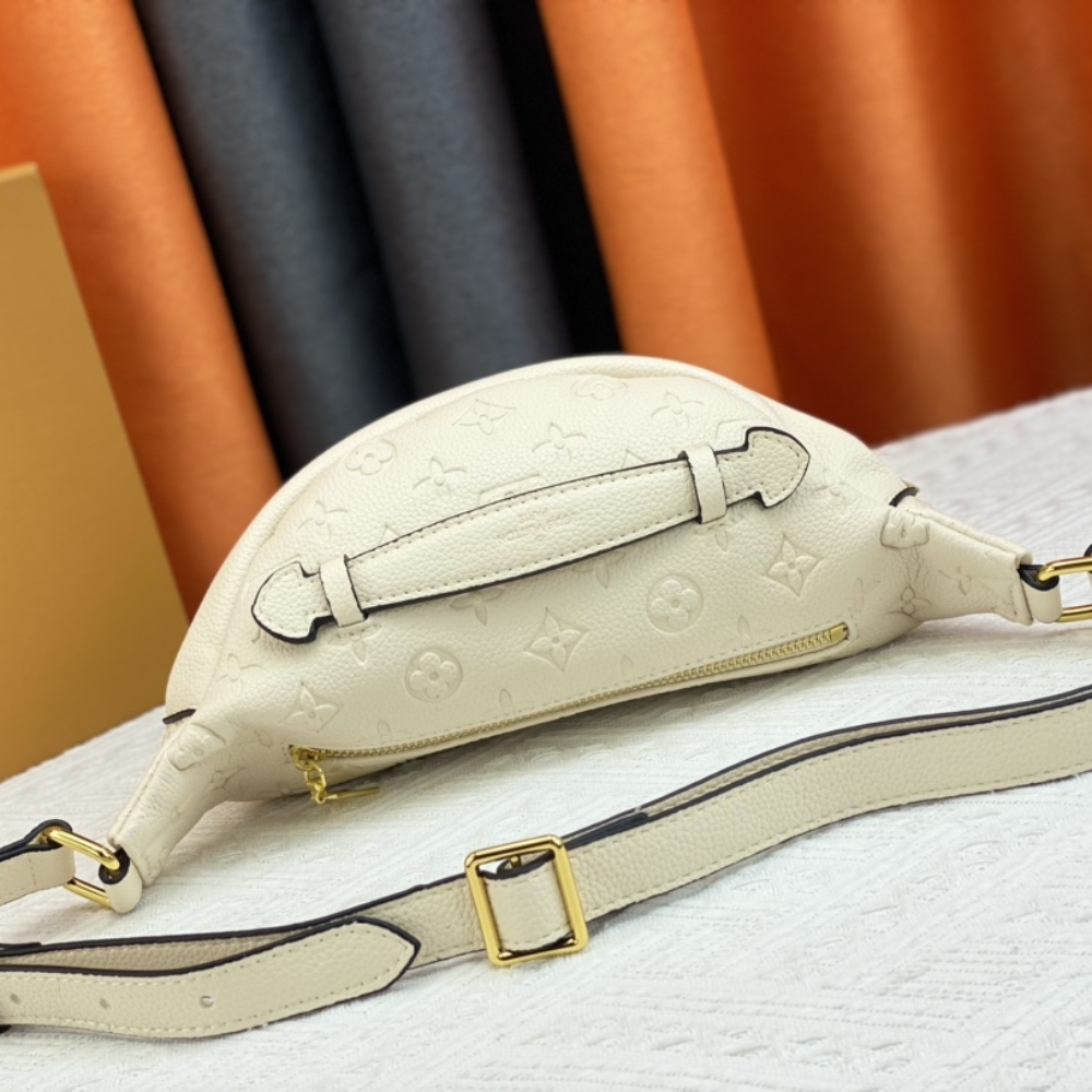 Louis Vuitton Monogram Empreinte Bumbag Creme 37Cm M44836 - Image 6