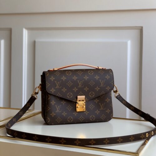 Alternative view of Louis Vuitton Pochette Métis Monogram Canvas Satchel Brown 25cm M44875