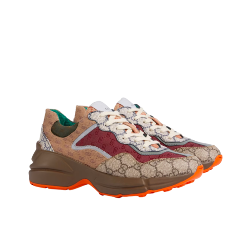 GUCCI WOMEN'S GG RHYTON SNEAKER ‎619891 99WG0 6060
