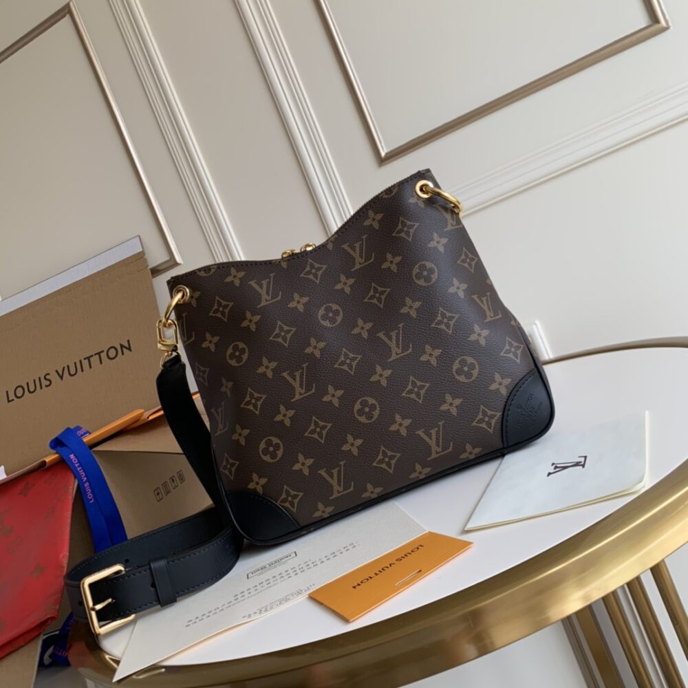 LOUIS VUITTON ODÉON PM MONOGRAM CANVAS BLACK 28CM M45353 - Image 3