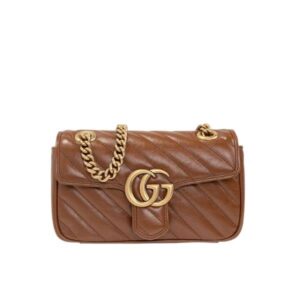 GUCCI MARMONT MINI MATELASSE SHOULDER BAG 446744 0OLFT 2535