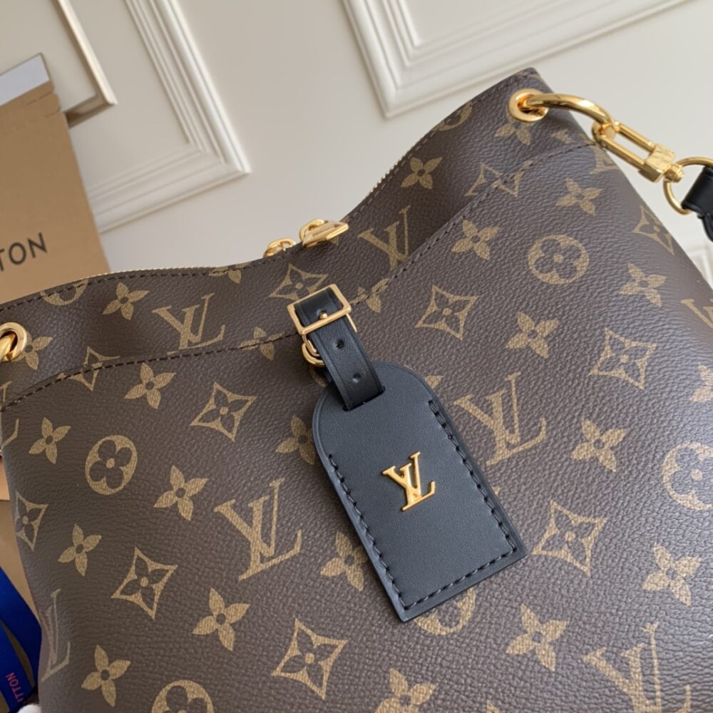 LOUIS VUITTON ODÉON PM MONOGRAM CANVAS BLACK 28CM M45353 - Image 5