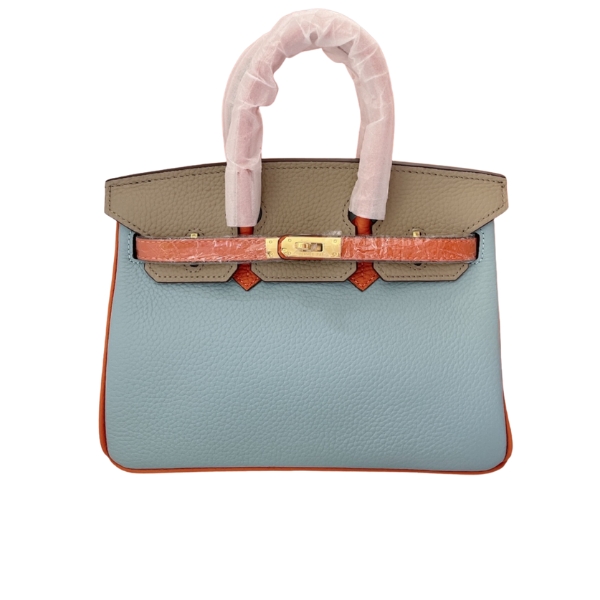 HERMES BIRKIN MINI GOLD HARDWARE EPSOM MULTICOLOR 20CM