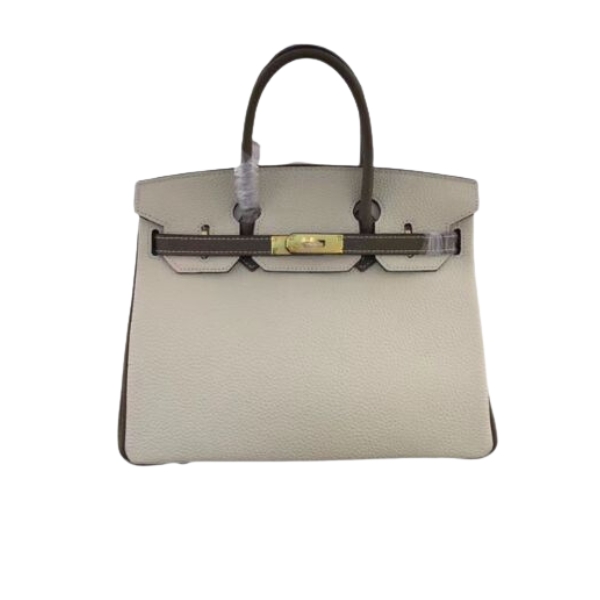 HERMES BIRKIN TOGO LEATHER GOLD HARDWARE BEIGE 30CM