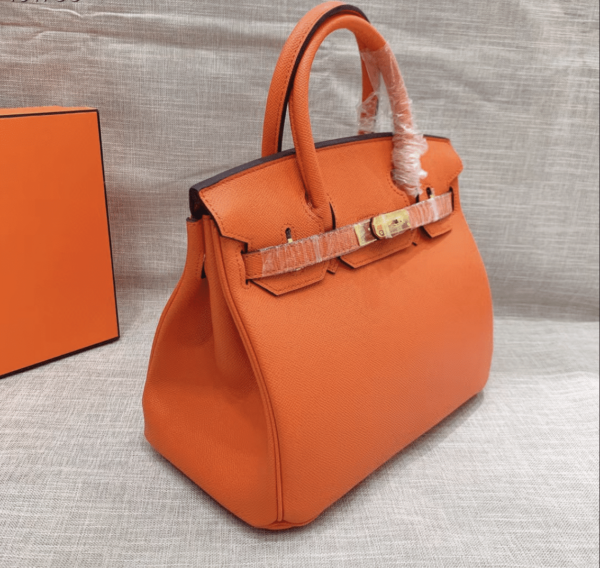 HERMES BIRKIN EPSOM SELLIER TERRE BATTUE GOLD HARDWARE 30CM - Image 3