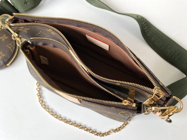 LOUIS VUITTON MULTI POCHETTE ACCESSOIRES KHAKI M44813 - Image 6