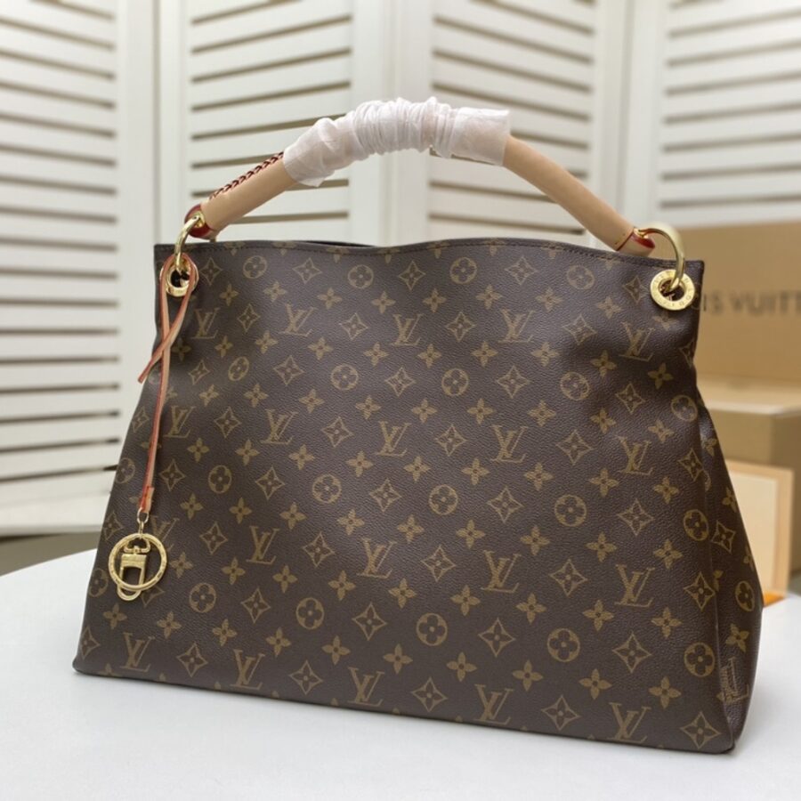 Alternative view of Louis Vuitton Artsy MM Monogram Canvas Hobo Bag Brown 41cm M44869