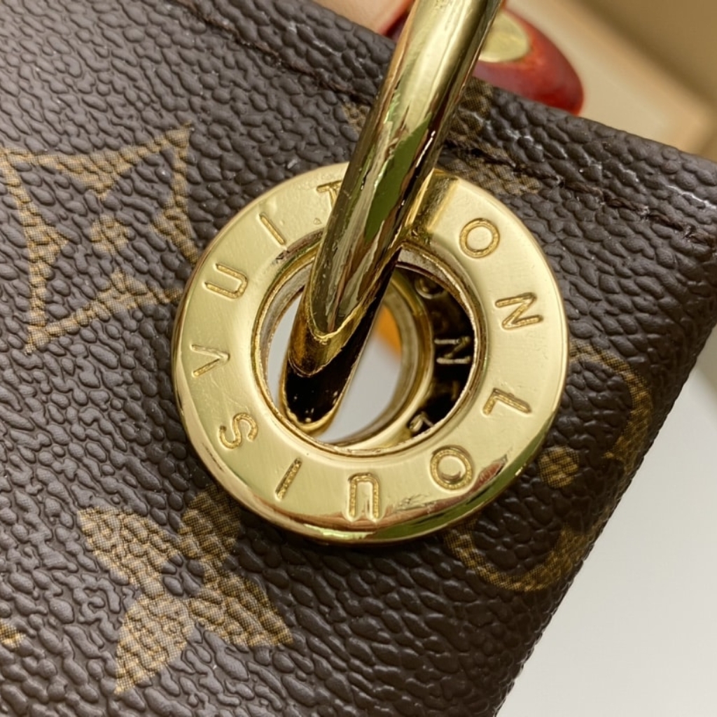 Louis Vuitton Artsy MM Monogram Canvas Hobo Bag Brown 41cm M44869 - Image 4