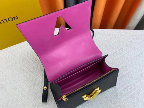 LOUIS VUITTON TWIST ONE HANDLE PM 25CM BLACK M57093 - Image 8