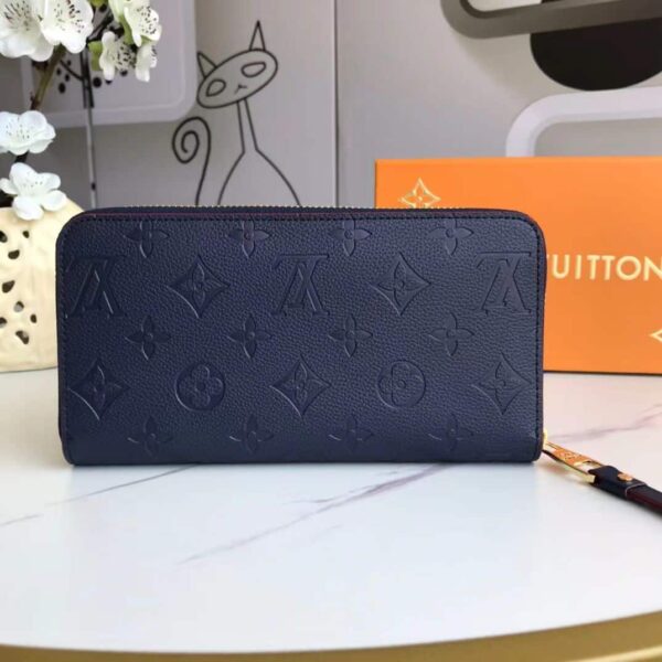 LOUIS VUITTON ZIPPY WALLET MONOGRAM DARK BLUE 19CM M61864 - Image 2