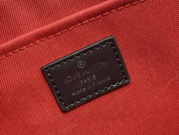 LOUIS VUITTON DAMIER EBENE CROISETTE 25CM N53000 - Image 9