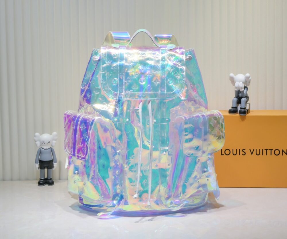 LOUIS VUITTON X VIRGIL ABLOH PRISM CHRISTOPHER GM BACKPACK MONOGRAM 49CM M44766 - Image 2