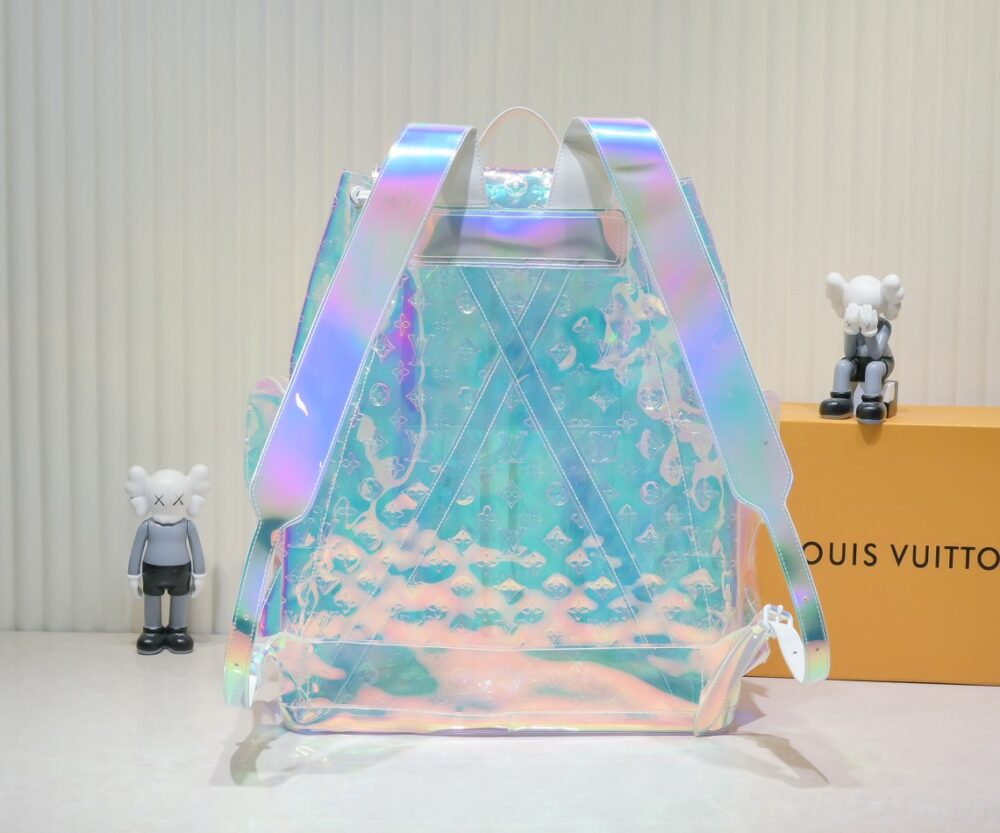 LOUIS VUITTON X VIRGIL ABLOH PRISM CHRISTOPHER GM BACKPACK MONOGRAM 49CM M44766 - Image 3