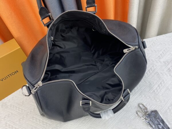 LOUIS VUITTON KEEPALL BANDOULIÈRE 50CM BLACK M59712 - Image 3
