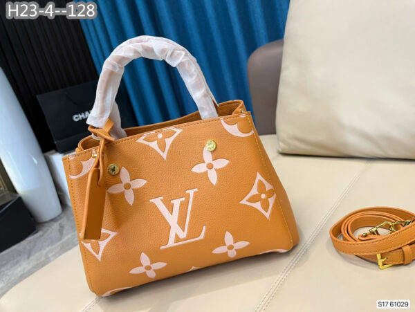 LOUIS VUITTON MONTAIGNE BB BAG ORANGE 30CM M45778 - Image 2