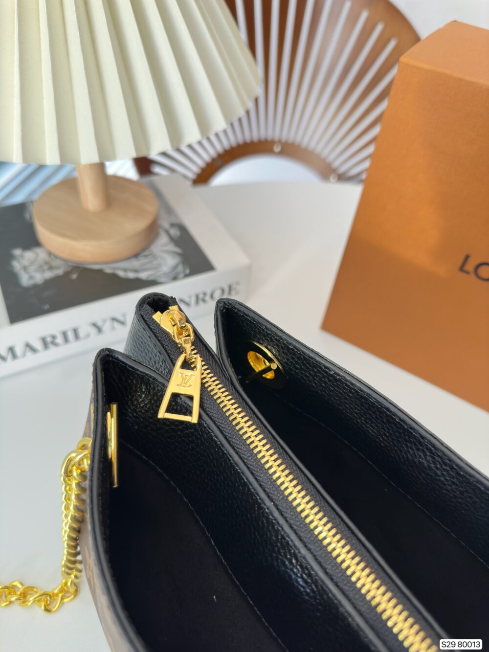 LOUIS VUITTON MONOGRAM IN BROWN SERENE BB BAG 25CM M43777 - Image 2