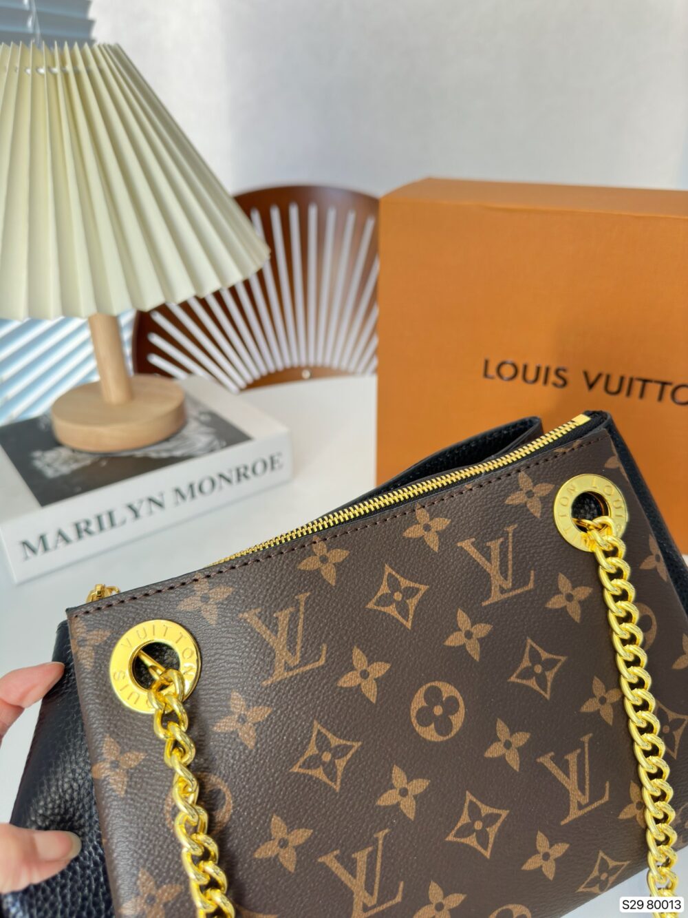 LOUIS VUITTON MONOGRAM IN BROWN SERENE BB BAG 25CM M43777 - Image 3