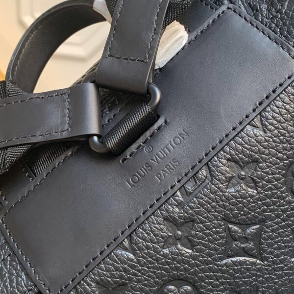 LOUIS VUITTON CHRISTOPHER BACKPACK MM TAURILLON MONOGRAM BLACK 45CM M55699 - Image 5