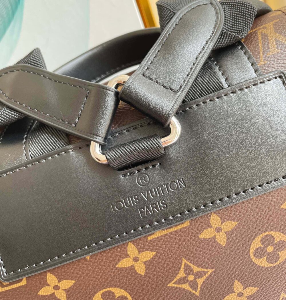 LOUIS VUITTON CHRISTOPHER MM BACKPACK MONOGRAM MACASSAR BROWN 44CM M43735 - Image 9