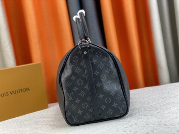 LOUIS VUITTON KEEPALL BANDOULIÈRE 50CM BLACK M59712 - Image 8