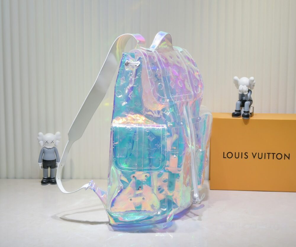 LOUIS VUITTON X VIRGIL ABLOH PRISM CHRISTOPHER GM BACKPACK MONOGRAM 49CM M44766 - Image 4