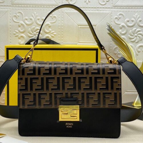 Alternative view of Fendi Kan I Black 8Bt315A5Tzf13Wb