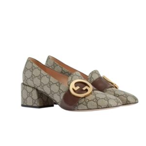 GUCCI WOMEN'S BLONDIE PUMP BEIGE ‎701711 9I650 9769