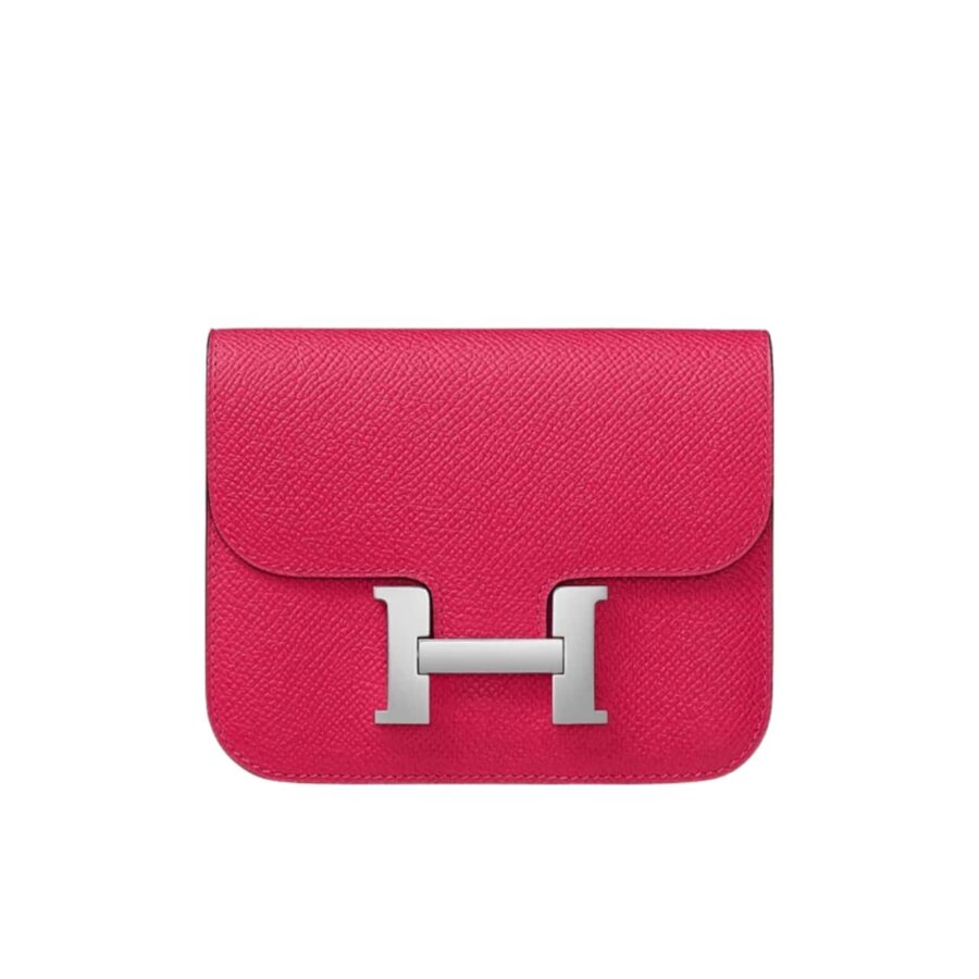 HERMES CONSTANCE SLIM BICOLOR WALLET H082060CK0D