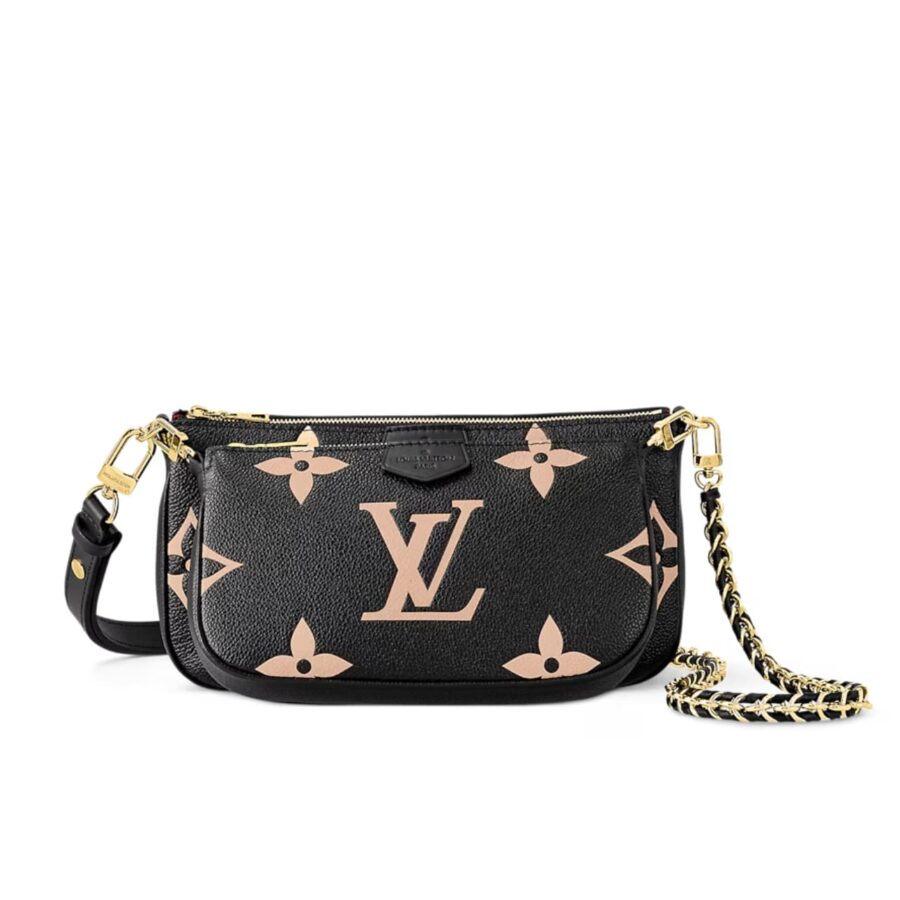 LOUIS VUITTON MULTI POCHETTE ACCESSOIRES 25CM BLACK M45777