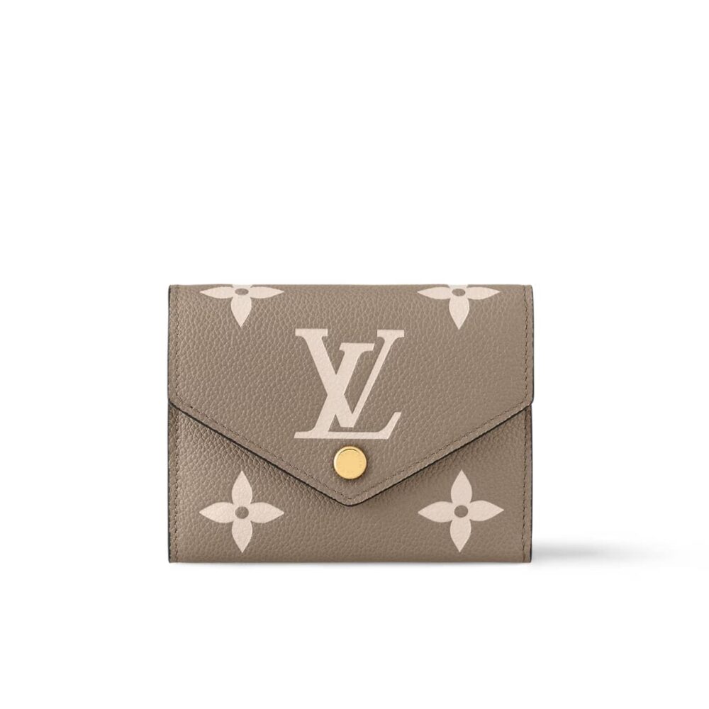 LOUIS VUITTON VICTORINE WALLET BEIGE 12CM M81861